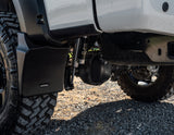 Bushwacker 17-20 Ford F-250/F-350 Trail Armor Rear Mud Flaps (Fits Pocket Style Flares) - MUD-20106