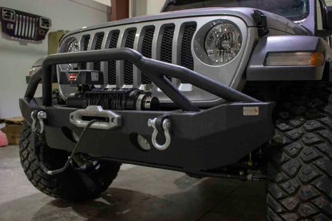 Fishbone Offroad 2018+ Jeep Wrangler JL Mid-Width Winch Front Bumper - FB22088