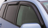 AVS 17-22 Nissan Kicks Ventvisor Outside Mount Window Deflectors 4pc - Smoke - 94729