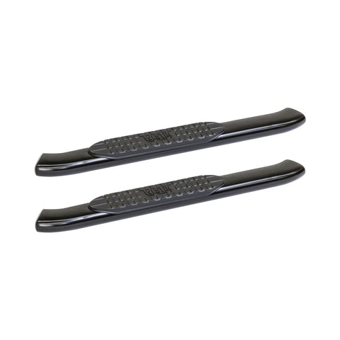 Westin 15-18 Chevy Silv 25/3500 Reg Cab Dsl (Rocker Mount) PRO TRAXX 5 Oval Nerf Step Bars - Black - 21-53845