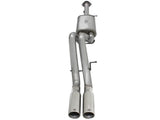 aFe Power MACHForce XP Exhaust System Cat-Back 409 Stainless Steel 07-08 Hummer H2 V8 6.0L/6.2L - 49-44049