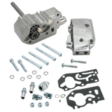 S&S Cycle 92-99 BT High Volume High Pressure Billet Oil Pump Kit - Polished - 31-6209