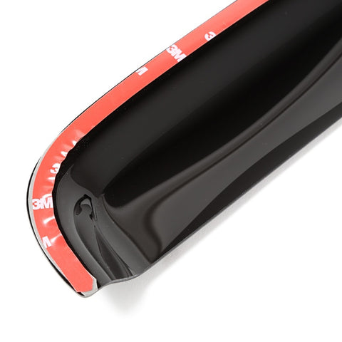 Rugged Ridge Front Window Visors Black 99-07 GM Pickup & SUV - 81349.02