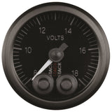 Autometer Stack 52mm 8-18V Pro-Control Battery Voltage Gauge -Black - ST3516