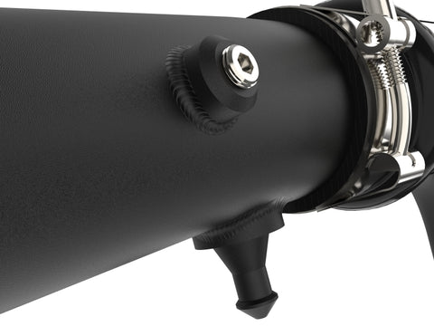 aFe BladeRunner 21-22 Ford F-150 Ecoboost V6-3.5L(tt) Aluminum Hot and Cold Charge Pipe Kit Black - 46-20514-B