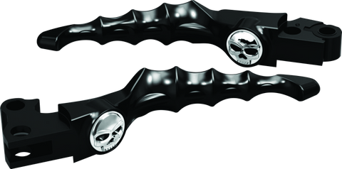 Kuryakyn Zombie Levers 08-13 Touring Cable Gloss Black - 1091