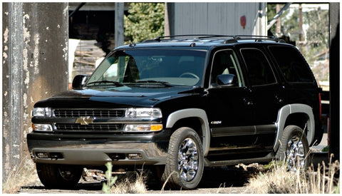 Bushwacker 00-06 Chevy Tahoe OE Style Flares 4pc 4-Door - Black - 40910-02