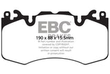EBC 13+ Land Rover Range Rover 3.0 Supercharged Greenstuff Front Brake Pads - DP62064