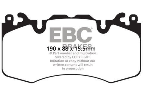 EBC 2020+ Land Rover Defender 90 Bluestuff Front Brake Pads - DP52064NDX