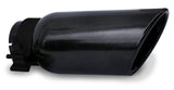 Go Rhino Exhaust Tip - Black - ID 2 1/4in x L 6in x OD 3in - GRT22536B
