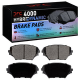 DFC 01-05 Toyota Rav4 Hybrid Front 4000 Hybridynamic Brake Pads - 4000-0862-00