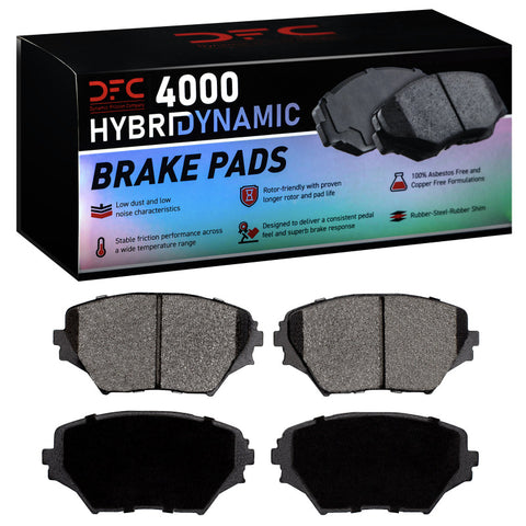 DFC 01-05 Toyota Rav4 Hybrid Front 4000 Hybridynamic Brake Pads - 4000-0862-00