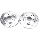 Power Stop 97-05 Chevrolet Blazer Front Evolution Drilled & Slotted Rotors - Pair - AR8638XPR