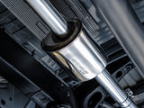 AWE Tuning 4th Gen GM 1500 5.3L 0FG Catback Dual Side Exit (Flat Bumper) - Chrome Tips - 3015-22207