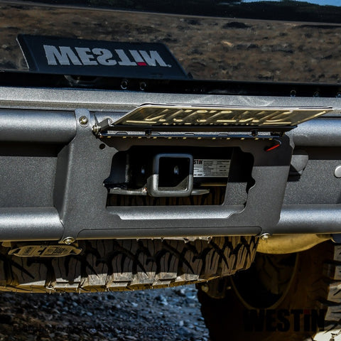 Westin 17-20 Ford F-150 Raptor Outlaw Rear Bumper - Tex. Blk - 58-82025