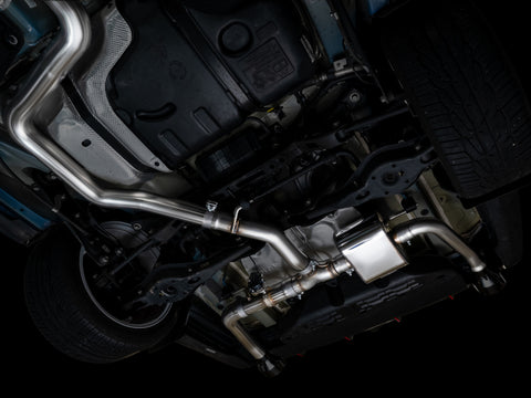 AWE Tuning 22-26 Hyundai Elantra N SwitchPath Cat-Back Exhaust - Diamond Black Tips - 3025-33237
