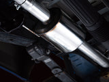AWE 21+ Ford F150 Dual Side Exit Cat-Back Exhaust - 4.5in Diamond Black Tips *For Stock Y-Pipe Only - 3015-23059