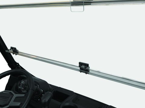 QuadBoss 15-19 Polaris Ranger 1000 Diesel Windbreak Folding Windshield - 375780