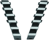 Kuryakyn Exhaust Port Fillers For Indian Black & Raw - 7187