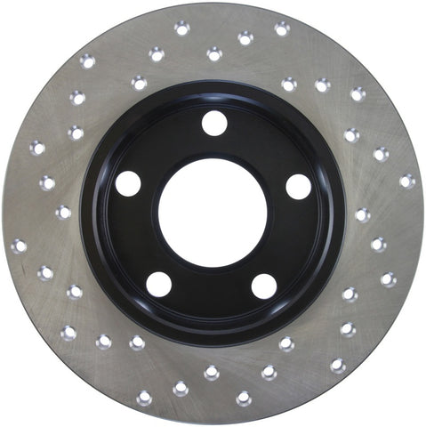 StopTech 96-01 Audi A4 Quattro / 12/98-05 VW Passat Left Rear Drilled Rotor - 128.33047L
