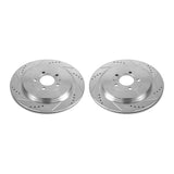 Power Stop 13-14 Ford Mustang Rear Evolution Drilled & Slotted Rotors - Pair - AR85152XPR