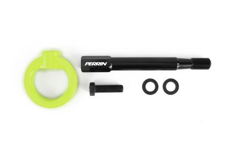 PERRIN 2022+ BRZ/GR86 Tow Hook Kit (Front) - Neon Yellow - PSP-BDY-236NY