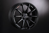 SSR GTV02 18x8.5 5x114.3 40mm Offset Flat Black Wheel 05-07 STI / 11+ tC - T518850+4005GMB