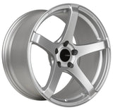 Enkei Kojin 18x8.5 35mm Offset 5x114.3 Bolt Pattern 72.6mm Bore Dia Matte Silver Wheel-MOQ 40 - 476-885-6535SP