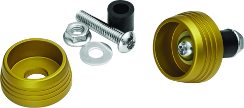 Kuryakyn Lodestar Axle Sliders Gold - 3801