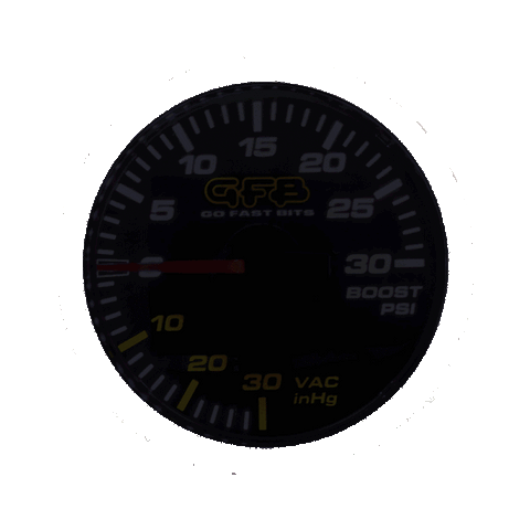 GFB 52mm Boost Gauge 30psi - 3730