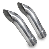 Stainless Works Extended Turn Down Tips- 2 1/4in ID Inlet 2 1/4in Body - 7070225
