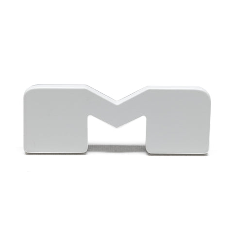 ORACLE Lighting Universal Illuminated LED Letter Badges - Matte Wht Surface Finish - M - 3140-M-005