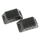 Rugged Ridge XHD Bumper Tow Point Covers 07-18 Jeep Wrangler JK - 11540.26