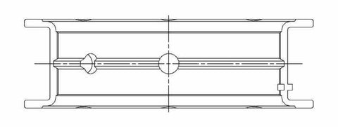 ACL Chevy V8 4.8/5.3/5.7/6.0L Race Series .010 Oversized Main Bearing Set - CT-1 Coated - 5M7298HC-01