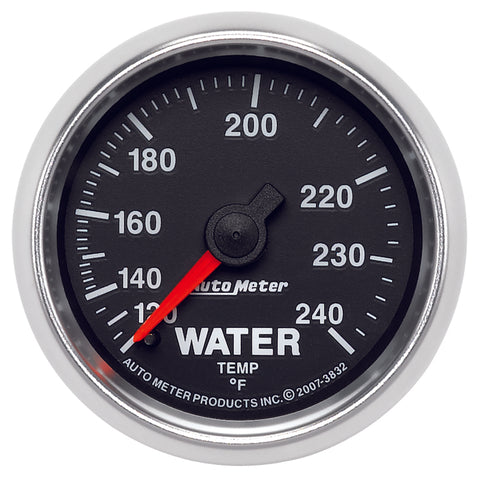 Autometer GS 52mm 120-240 Deg F Mechanical Water Temperature Gauge - 3832