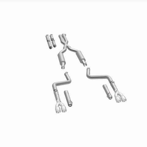 MagnaFlow 2017+ Dodge Challenger 409 SS Polished 3in Quad Tips Cat-Back Exhaust - 19367