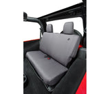 Bestop 08-12 Jeep Wrangler JK 4-Door Rear Seat Covers (Charcoal) - 29281-09