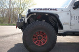 Fishbone Offroad 2018+ Jeep Wrangler JL/JLU/2020+ Gladiator JT Alum Front Fender Flares - Black - FB33455F