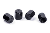Dinan Valve Stem Caps - Black (Set of 4) - D757-0007