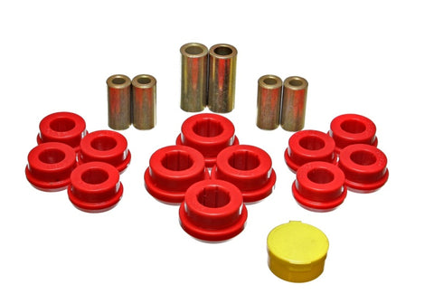 Energy Suspension 92-01 Honda Prelude Red Rear Control Arm Bushing Set - 16.3112R