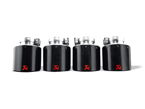 Akrapovic 08-25 Nissan GT-R Tail Pipe Set (Carbon 125 mm) - TP-NIR35C