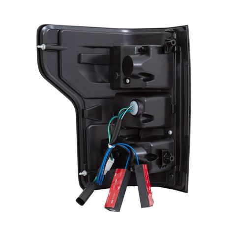 ANZO 18-19 Ford F-150 LED Taillights Smoke - 321339