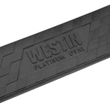 Westin 18-22 Jeep Wrangler JLU 4dr Platinum 4 Oval Nerf Step Bars - Tex. Blk - 21-4065