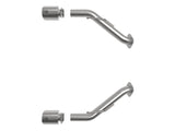 aFe 2023 Nissan Z V6-3.0L (tt) Takeda Stainless Steel Axle-Back Exhaust System w/ Polished Tip - 49-36137-P