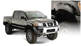 Bushwacker 04-15 Nissan Titan Pocket Style Flares 2pc - Black - 70013-02