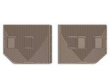 WeatherTech 07-10 Chevrolet Suburban Rear Rubber Mats - Tan - W264TN