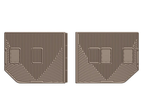 WeatherTech 07-10 Chevrolet Suburban Rear Rubber Mats - Tan - W264TN