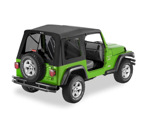 Bestop 97-06 Jeep Wrangler TJ Exc. Unlimited Supertop Classic (Black Denim Tinted Windows) - 54709-15