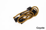 Fishbone Offroad Paracord Zipper Pulls 5 Pcs Coyote - FB51279-C