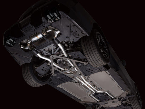 AWE Tuning BMW G90/G99 M5 Touring Edition Cat-Back Exhaust - Diamond Black Tips - 3015-43790